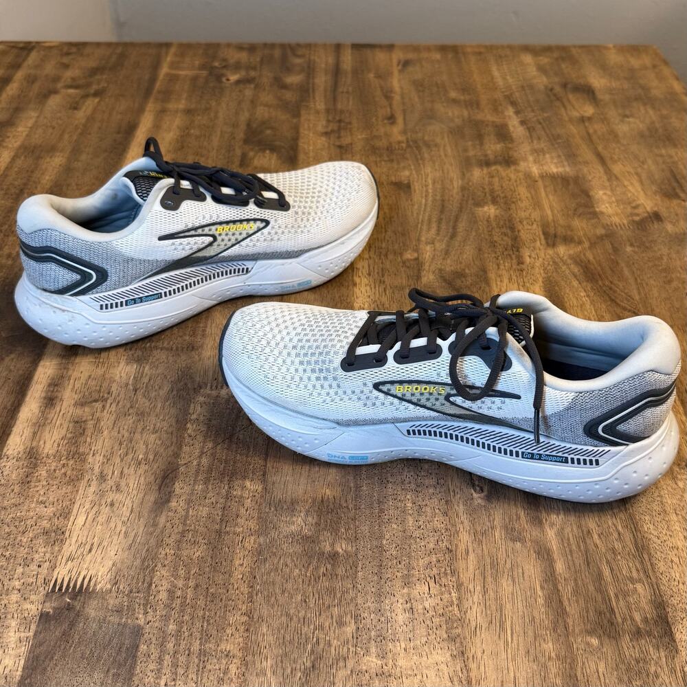 Brooks Glycerin GTS 21 Shoe Running Walking DNA Loft Cushion Coconut Men’s 11.5D - Picture 5 of 10